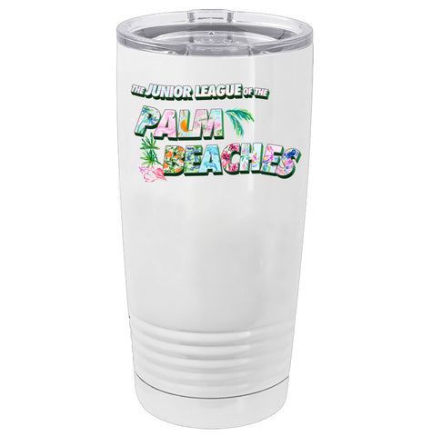 Vintage Junior League of the Palm Beaches Tumbler