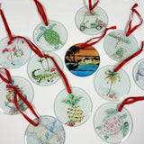 NEW Glass Holiday Ornaments