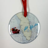 NEW Glass Holiday Ornaments