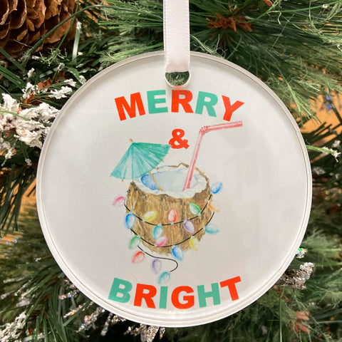 Acrylic Holiday Ornaments