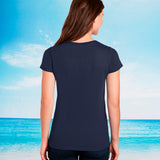 Tropical Christmas Eve Fashion T-shirt for women