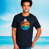 Tropical Christmas Eve Fashion T-shirt for men