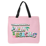 Vintage Junior League of the Palm Beaches Tote Bag